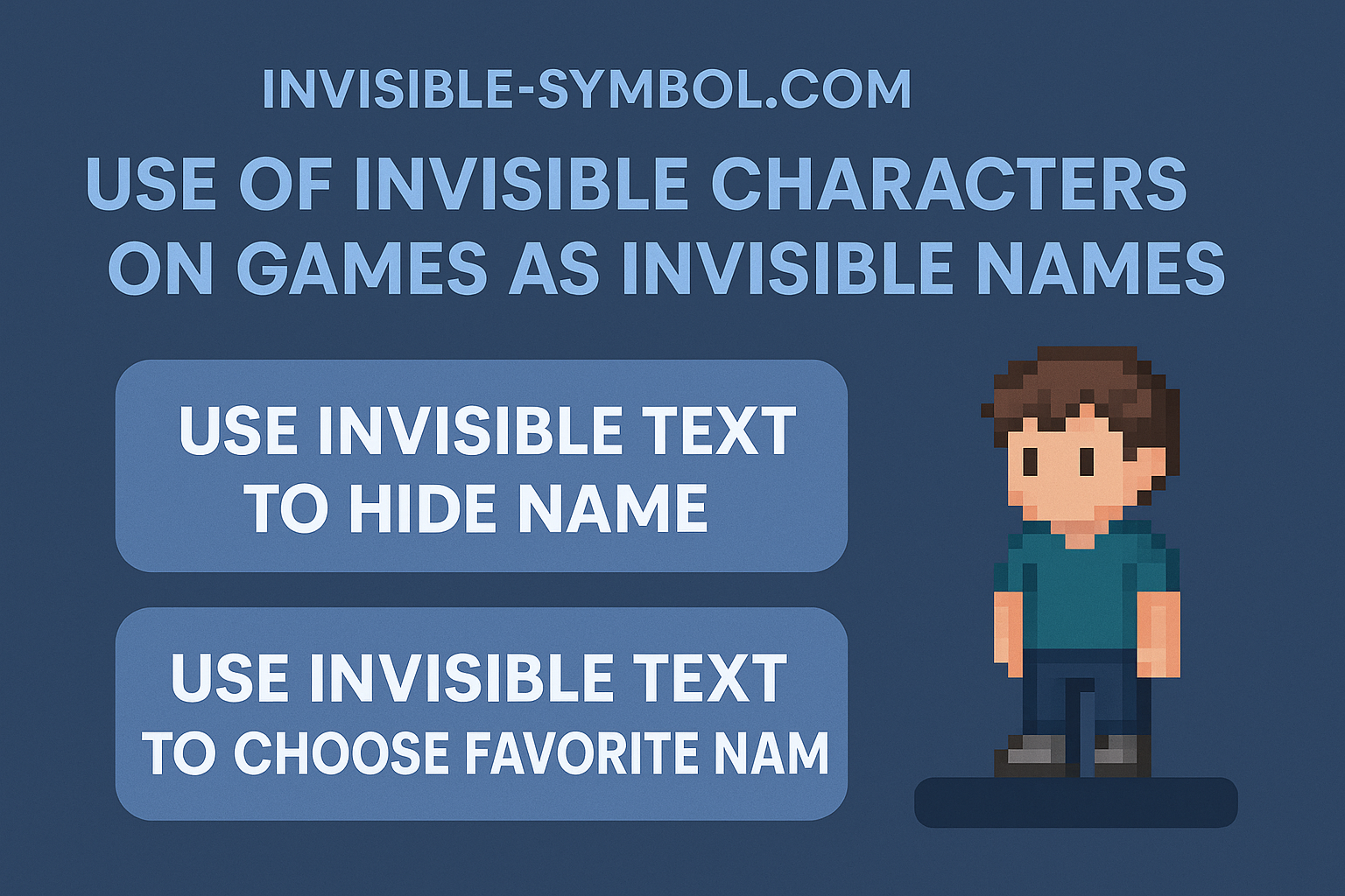 Invisible Space for Gaming
