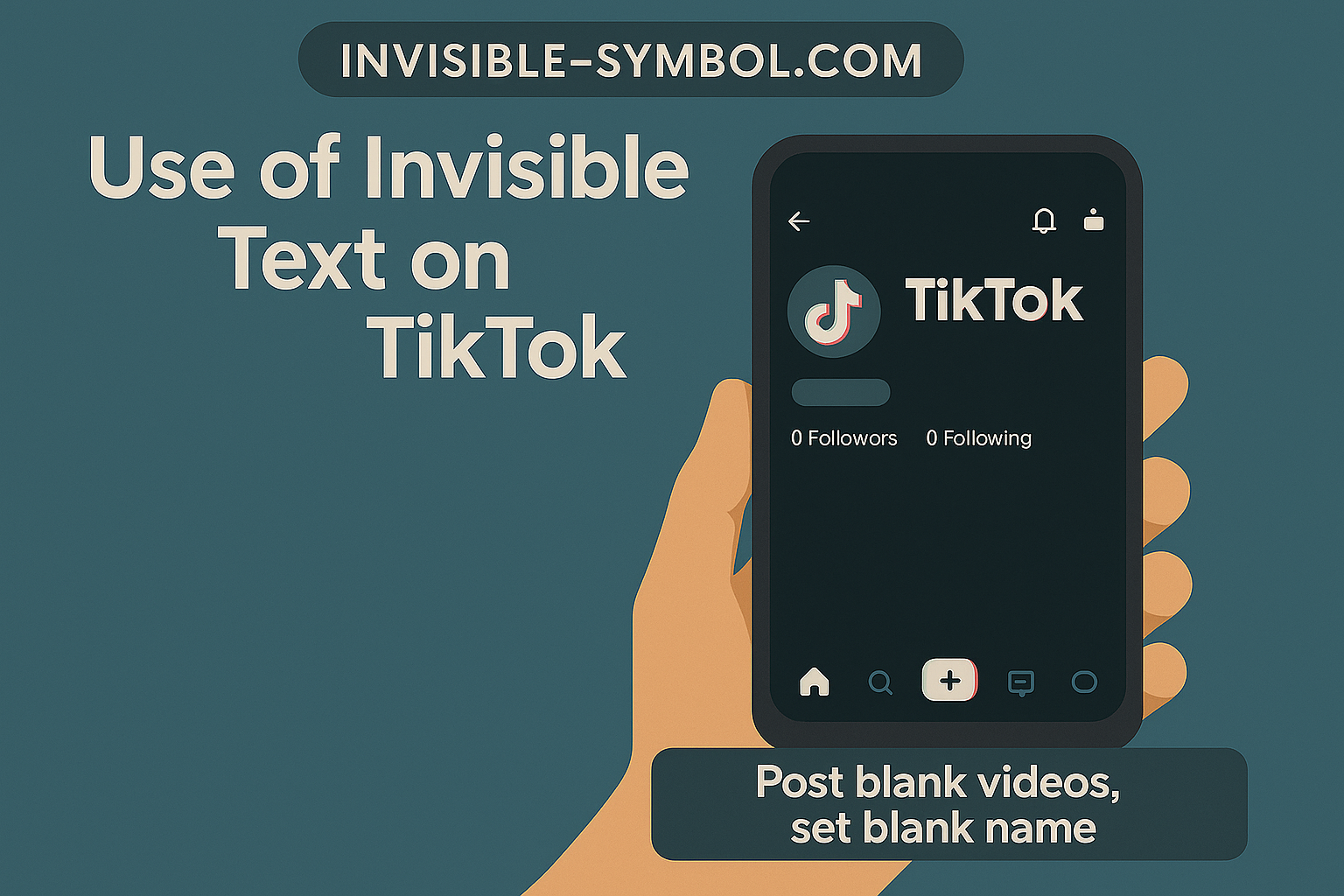 Invisible Spaces for TikTok